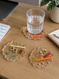 Dessous de verre ABC