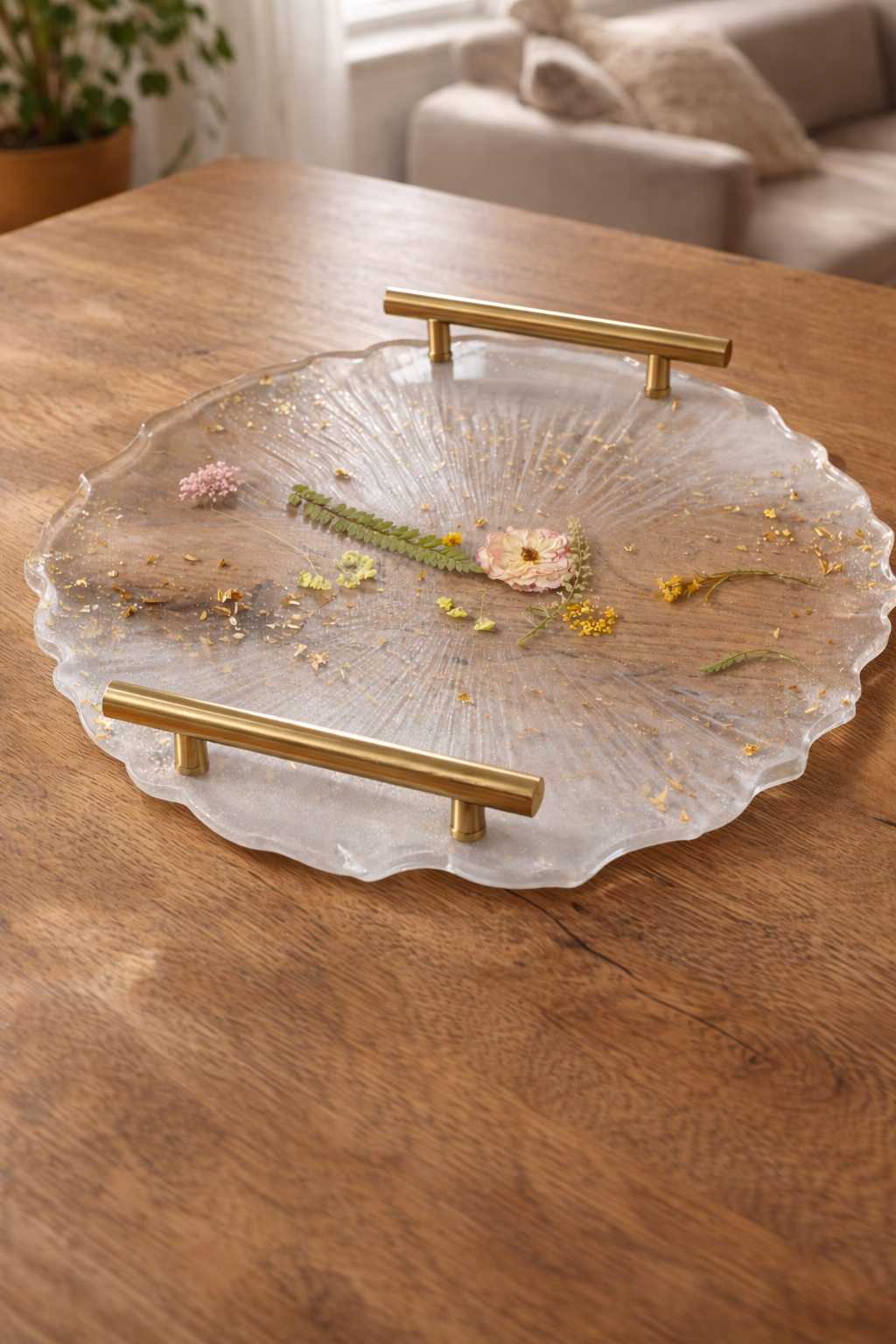 Plateau avec poignets